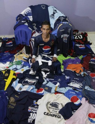 El aficionado de Motagua más fiel a sus colores