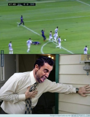 Los memes atacan a Xavi y a la cancha del José Zorrilla tras el Valladolid-Barcelona
