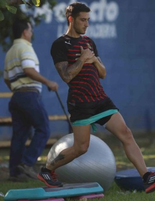 FOTOS: La forma en la que Luciano Ursino se está recuperando en Real España