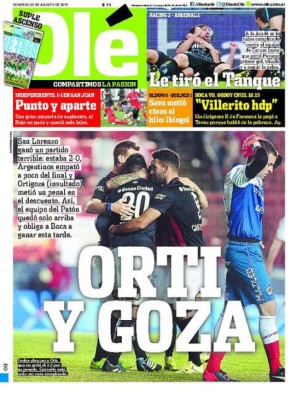Las portadas de los diarios deportivos más importantes en el mundo