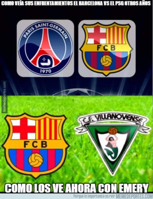 Barcelona, humillado en París por el PSG y en los memes lo crucifican
