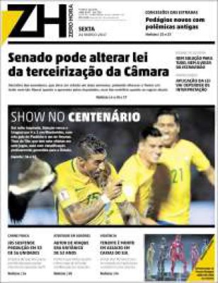 Portadas de hoy: Argentina se rinde a Messi y Honduras a ''TRUMPear'' a EUA