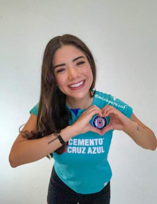 Michelle Pérez, la exporrista y aficionada de Cruz Azul que celebró el título y enamora en México