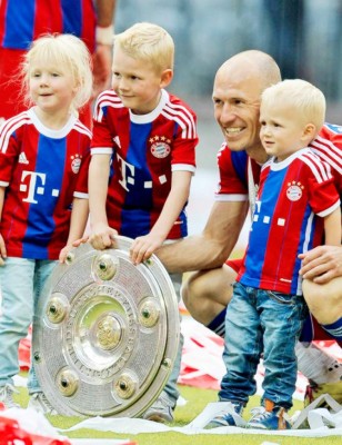 Las estrellas del fútbol compartiendo momentos con sus hijos