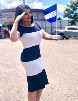 Presentadoras hondureñas levantan suspiros en la atípica celebración de las fiestas patrias