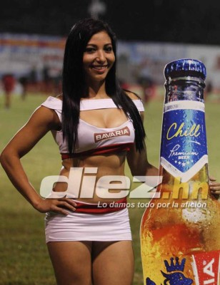 ¡HERMOSAS! Las bellas damas que engalan en los estadios de Liga Nacional