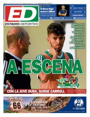 Las portadas de los diarios deportivos más importantes en el mundo