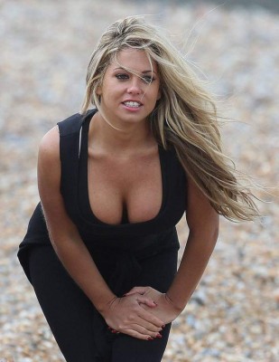 Ella es Bianca, la sexy hija del exjugador inglés Paul Gascoigne