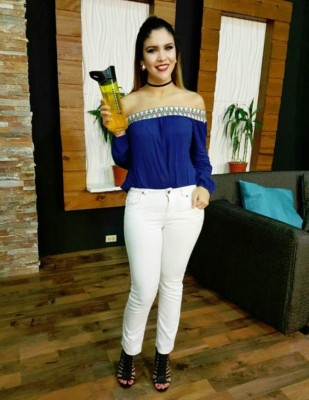 Joselin Mcfield, la guapísima hondureña que engalana la pantalla chica