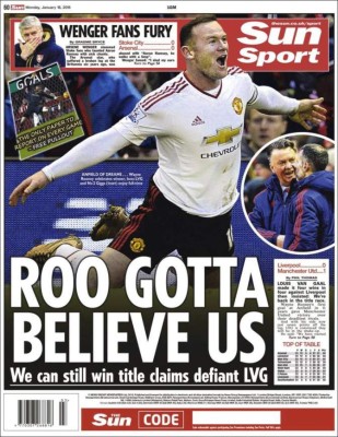 Las portadas deportivas más importantes del lunes 18 de enero de 2016