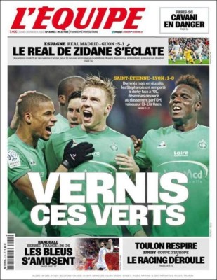 Las portadas deportivas más importantes del lunes 18 de enero de 2016