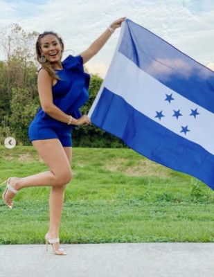 Presentadoras hondureñas levantan suspiros en la atípica celebración de las fiestas patrias