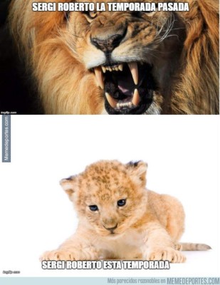 Cristiano y Guardiola protagonizan los memes del Atlético-Barcelona