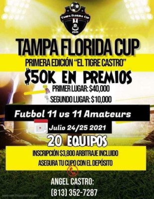 Copas y amistosos en Estados Unidos: Tampa Florida Cup y la llegada de Olimpia, encienden el mes de julio
