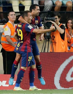 Barcelona venció 1-0 a Villarreal y es puntero de la Liga BBVA