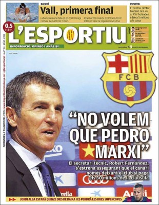 Viernes: Las portadas de los diarios deportivos del planeta