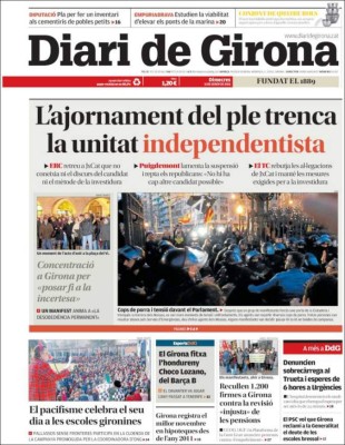 Así le hacen portadas a 'Chocogol' en España tras fichar por el Girona