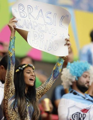 Las mejores imágenes del juego Argentina vs Bélgica.