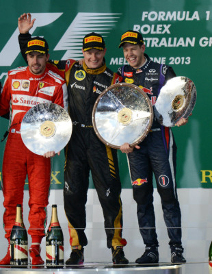 Kimi Raikkonen (Lotus) se convirtió en el primer líder del Mundial de Fórmula Uno