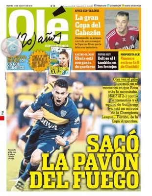 PORTADAS: Lo que el mundo del deporte amaneció diciendo este martes 23 de agosto