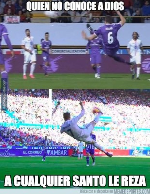 ¡Qué crueles! Pese a su triplete, Cristiano Ronaldo recibe bulllying monumental con memes