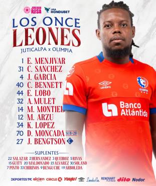 Olimpia luchó y como premio, se lleva de Juticalpa un triunfo que lo consolida como líder del Apertura 2025