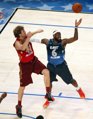 El juego de las Estrellas de la NBA.