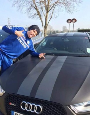 ¡De lujo! La tremenda colección de carros que tiene David Luiz