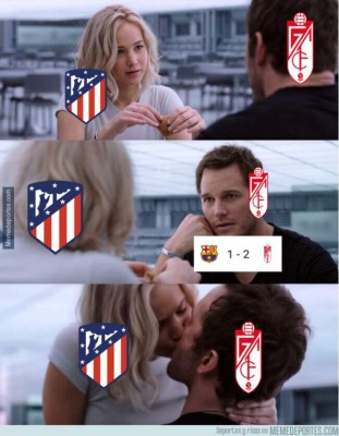 Los nuevos memes que hacen pedazos a Barcelona y Messi por perder la oportunidad de ser líder ante Granada
