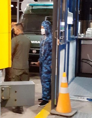 Escándalo: Hijo de Caniggia es detenido dos veces por saltarse la cuarentena para salir con su novia