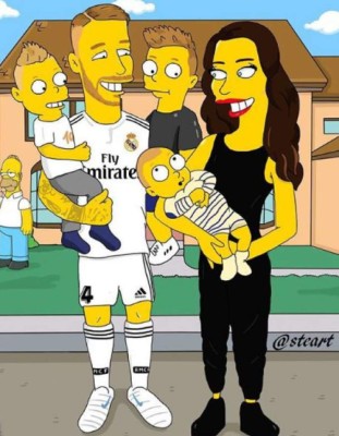 Imperdible: Así se ven Messi, Cristiano Ronaldo y las estrellas del fútbol en los Simpsons
