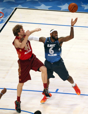 El juego de las Estrellas de la NBA.