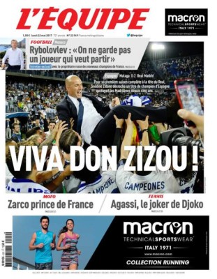 Lo que dice la prensa internacional sobre el título de Liga del Real Madrid