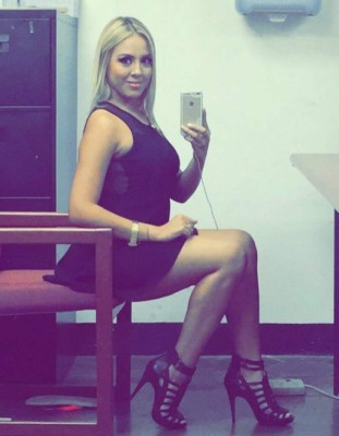 FOTOS: Kimy Leverón, la sexi esposa de jugador salvadoreño que enciende las redes