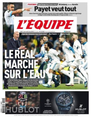 Las portadas sobre el pase a la final del Real: Así, así, así se clasifica el Madrid