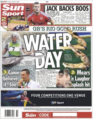 PORTADAS: Argentina llora; Honduras ríe y celebra la clasificación a cuartos de Rio-2016