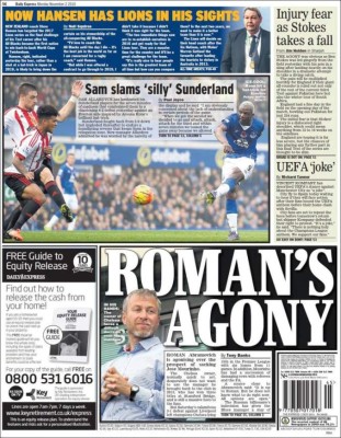 Las portadas deportivas de este lunes 02 de noviembre en el mundo