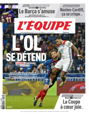 Las portadas por el mundo sobre la paliza del Barcelona ante el Real Madrid en Copa
