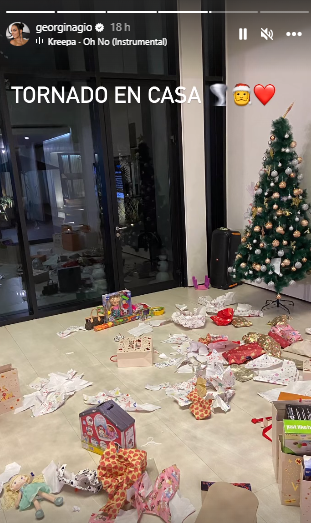 Así pasan la Navidad los cracks: “tornado” en la casa de Cristiano, Haaland se viste de Santa y uno se fue a Puerto Rico