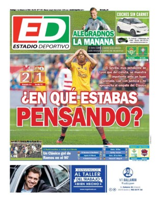 Portadas: Lo que amaneció diciendo el mundo del deporte este domingo