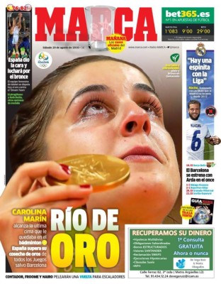 Las principales portadas de periódicos en el mundo de este sábado 20 de agosto
