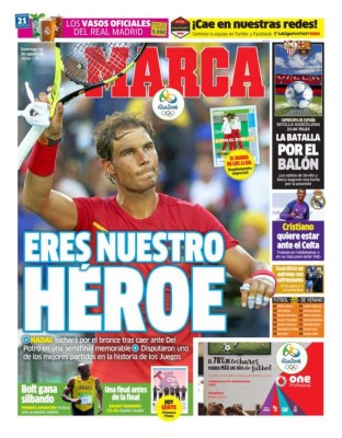 PORTADAS: Lo que el mundo amaneció diciendo este domingo 14 de agosto&nbsp;&nbsp;