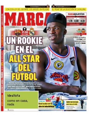 Las portadas por el mundo: Barcelona-Real Madrid se roban la atención
