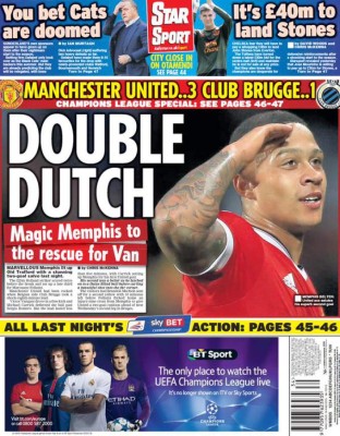 Principales portadas de los diarios deportivos del mundo