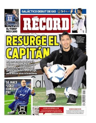 Viernes: Las portadas de los diarios deportivos del planeta
