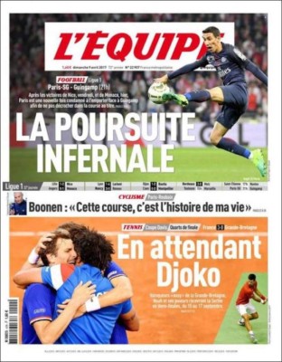 Así amanecieron las portadas de los diarios deportivos internacionales