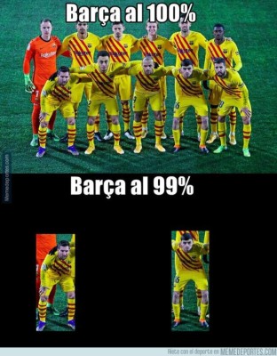 Los memes de la goleada del Barcelona de Messi y del empate del Real Madrid con el Osasuna