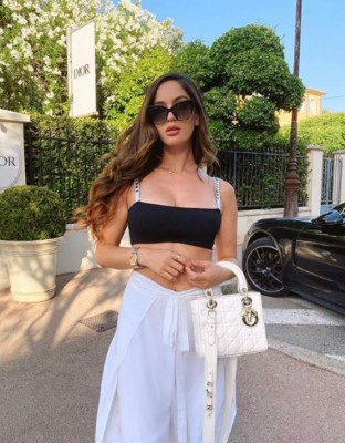 Natalia Barulich, novia de Neymar, explotó cuando le preguntaron por Maluma, su expareja&nbsp;&nbsp;