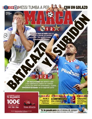 ''Tiroteados por el Sheriff'': la prensa mundial reacciona tras la dura derrota del Real Madrid en Champions