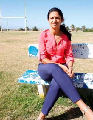 Claudia Umpierrez, la última bella árbitro en debutar en el fútbol masculino